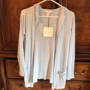 Cynthia Rowley sky blue sweater